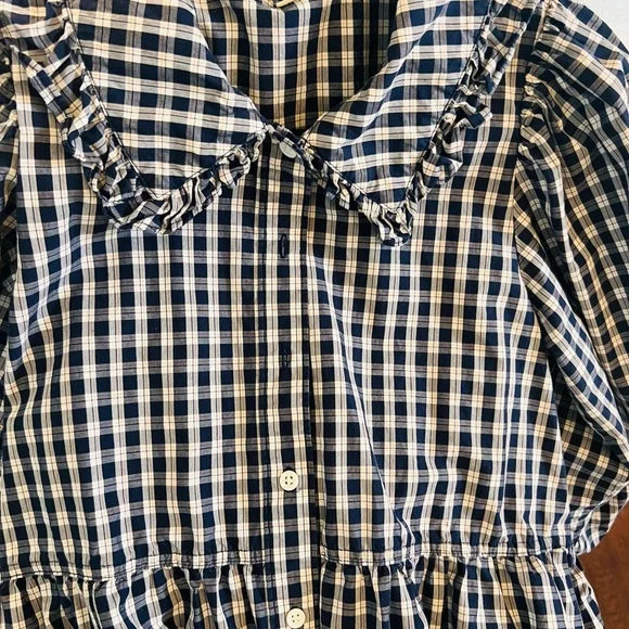 Black and white gingham dress - Picture 2 of 4